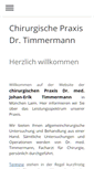Mobile Screenshot of chirurgische-praxis-laim.de