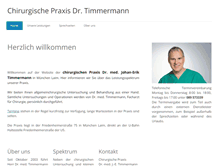 Tablet Screenshot of chirurgische-praxis-laim.de